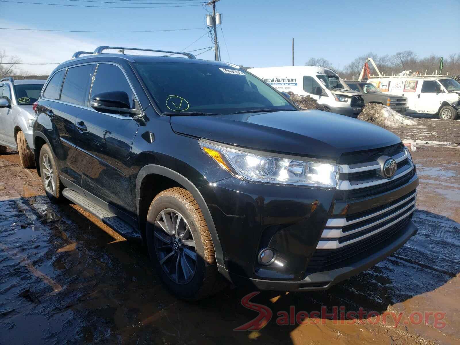 5TDJZRFH5KS619625 2019 TOYOTA HIGHLANDER