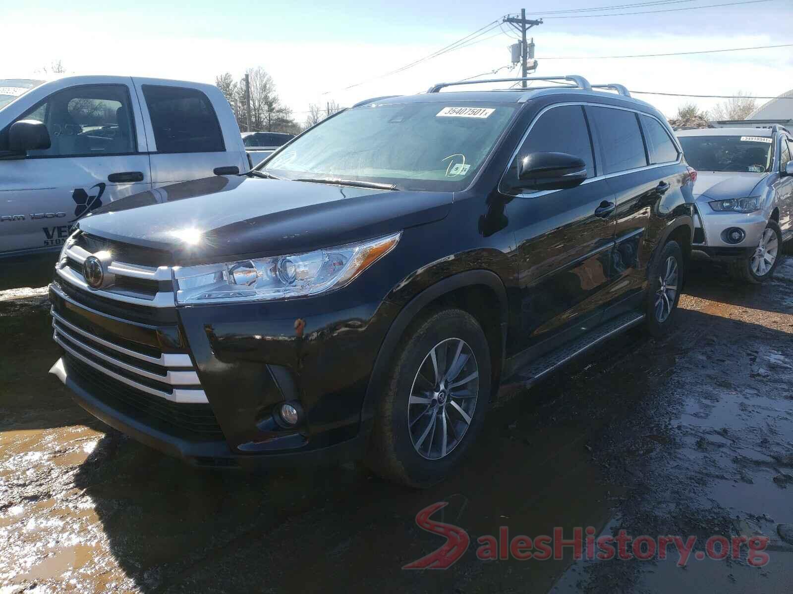 5TDJZRFH5KS619625 2019 TOYOTA HIGHLANDER