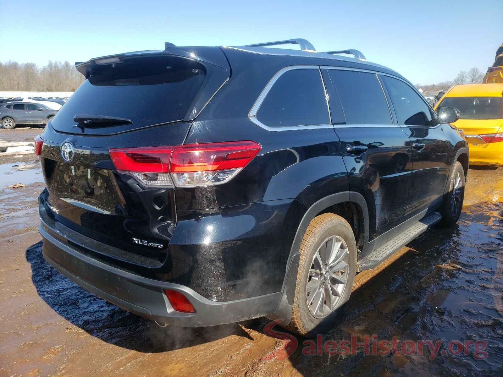 5TDJZRFH5KS619625 2019 TOYOTA HIGHLANDER