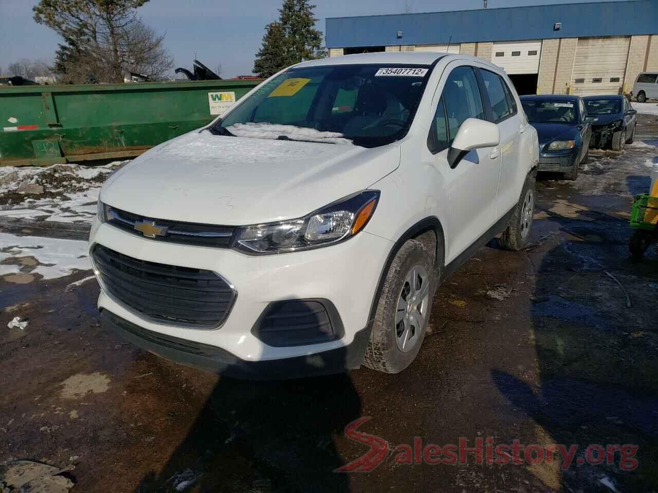 KL7CJKSBXHB165765 2017 CHEVROLET TRAX