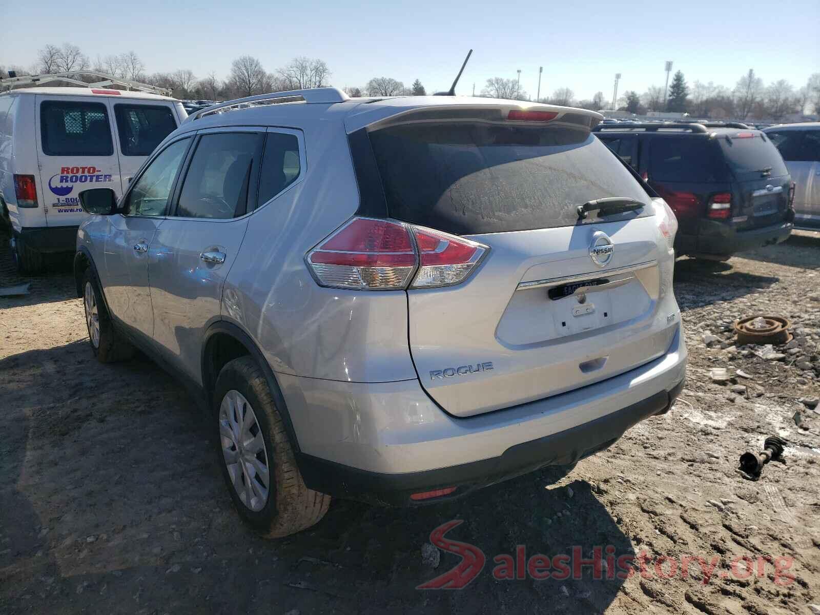 KNMAT2MV3GP622302 2016 NISSAN ROGUE