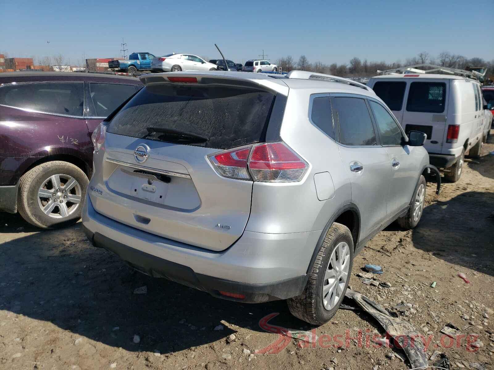 KNMAT2MV3GP622302 2016 NISSAN ROGUE