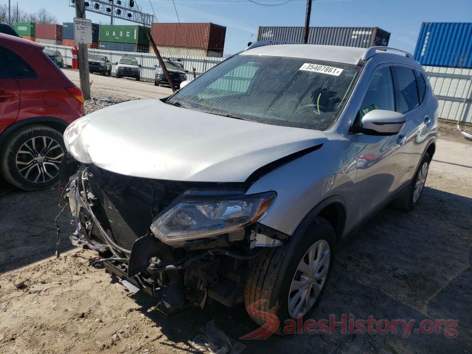 KNMAT2MV3GP622302 2016 NISSAN ROGUE