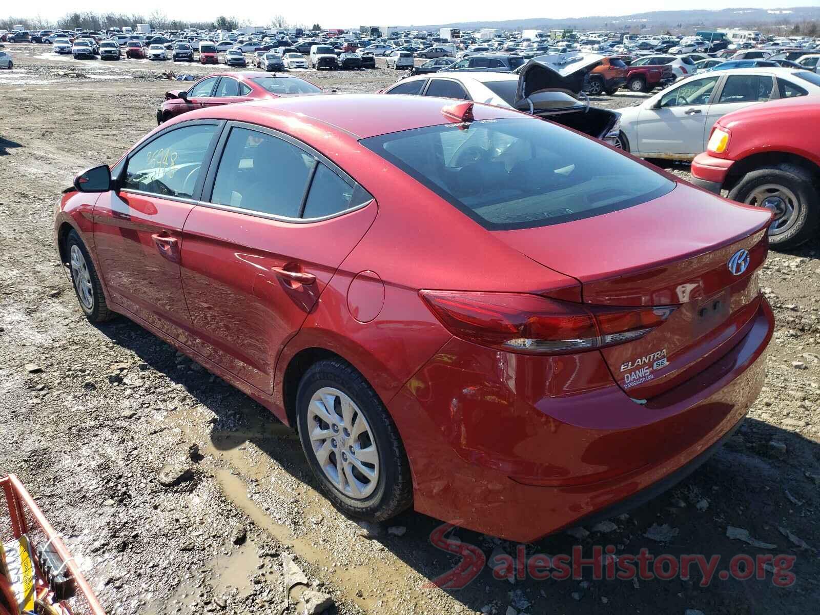 5NPD74LF8HH067156 2017 HYUNDAI ELANTRA