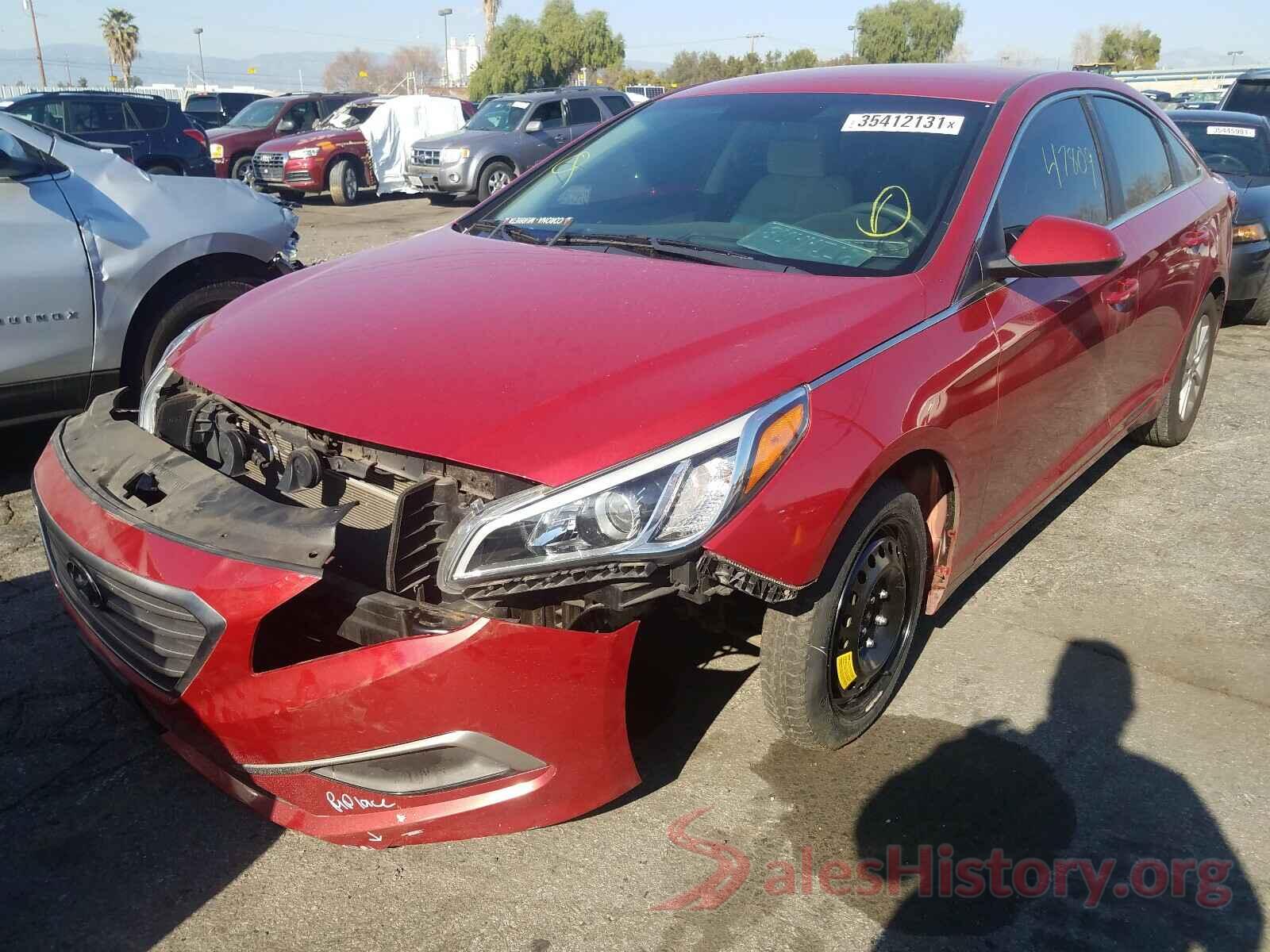 5NPE24AF0HH542336 2017 HYUNDAI SONATA