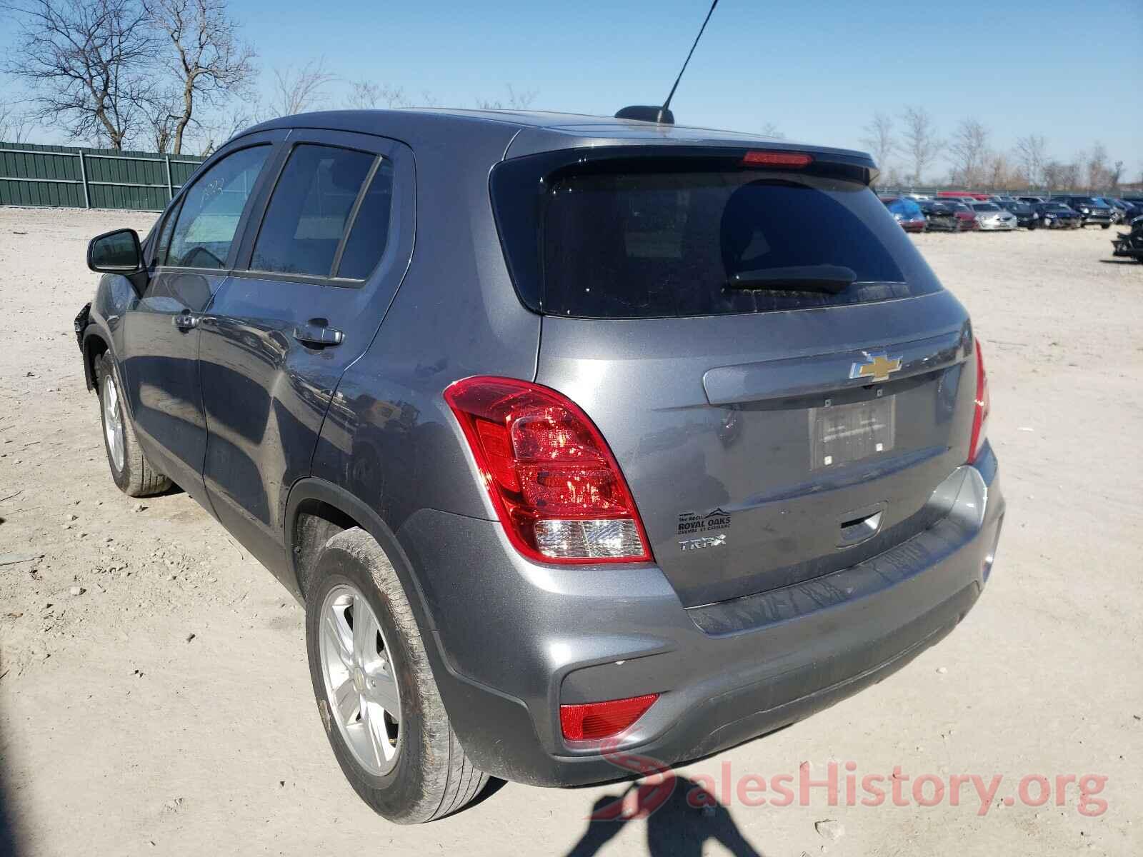 3GNCJKSB0LL266881 2020 CHEVROLET TRAX