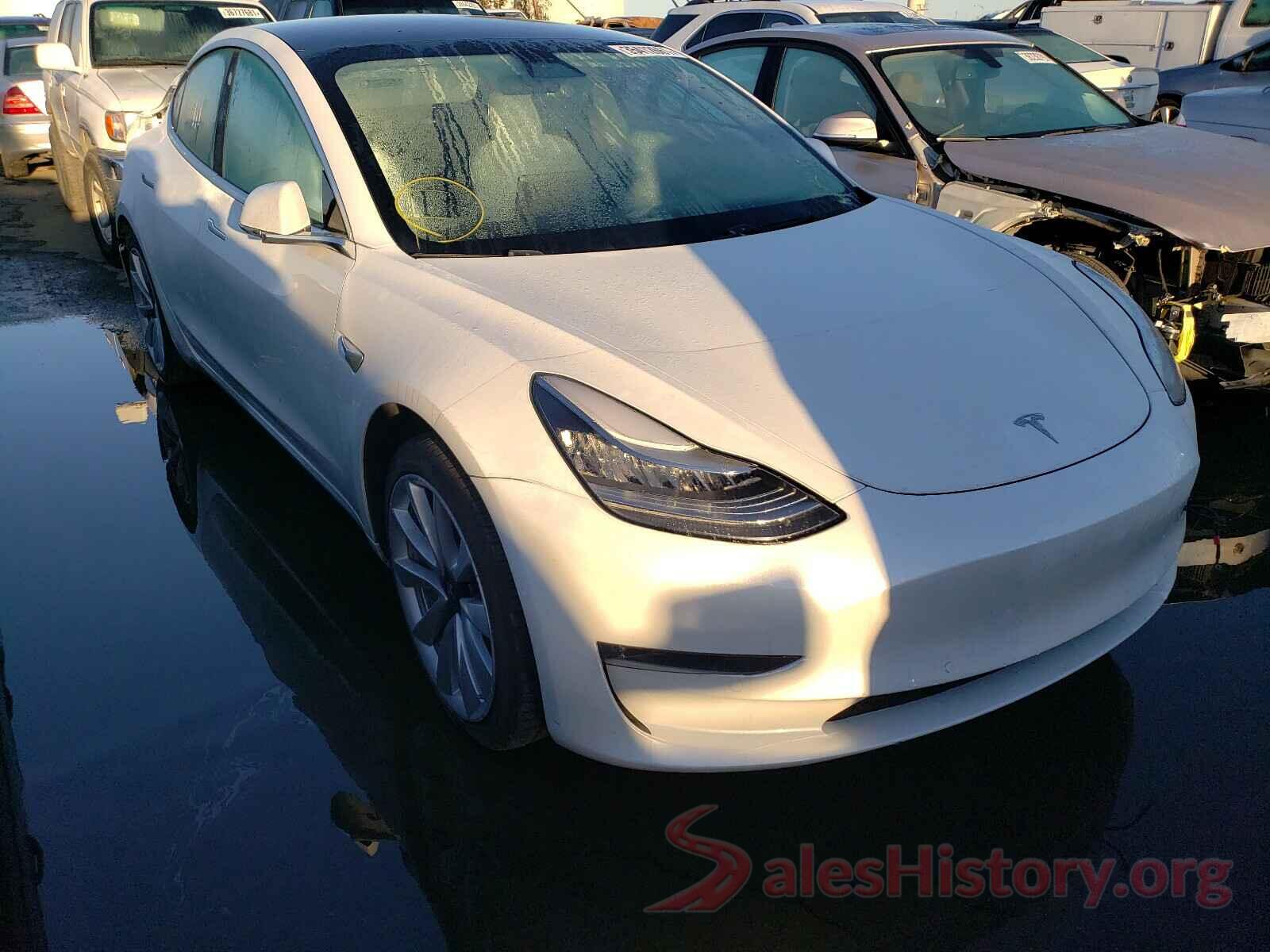 5YJ3E1EA0KF313172 2019 TESLA MODEL 3