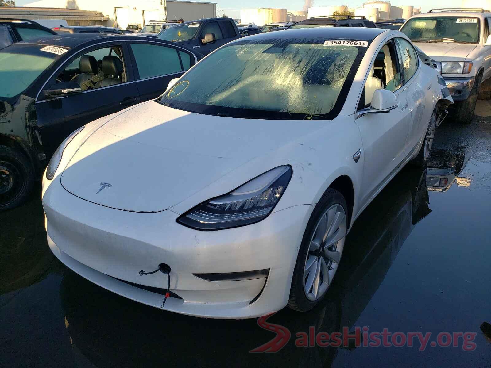 5YJ3E1EA0KF313172 2019 TESLA MODEL 3