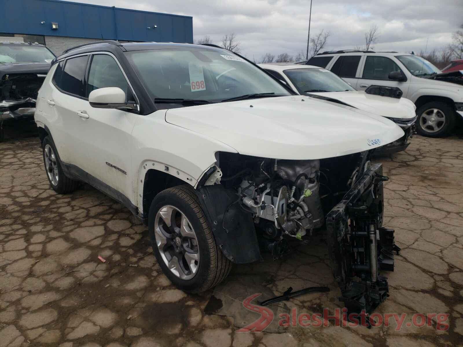 3C4NJDCB7KT666589 2019 JEEP COMPASS