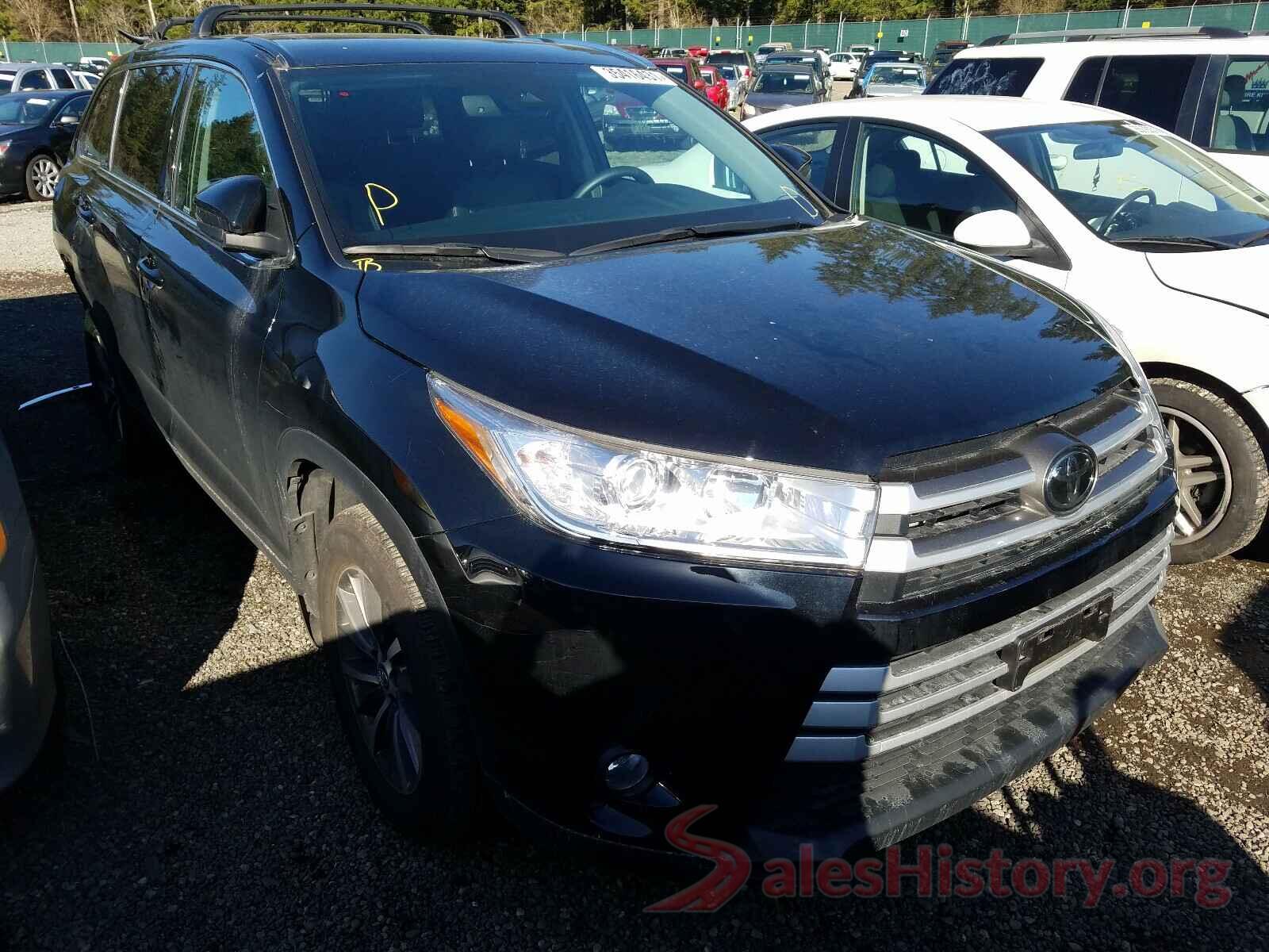 5TDJZRFH6KS589177 2019 TOYOTA HIGHLANDER