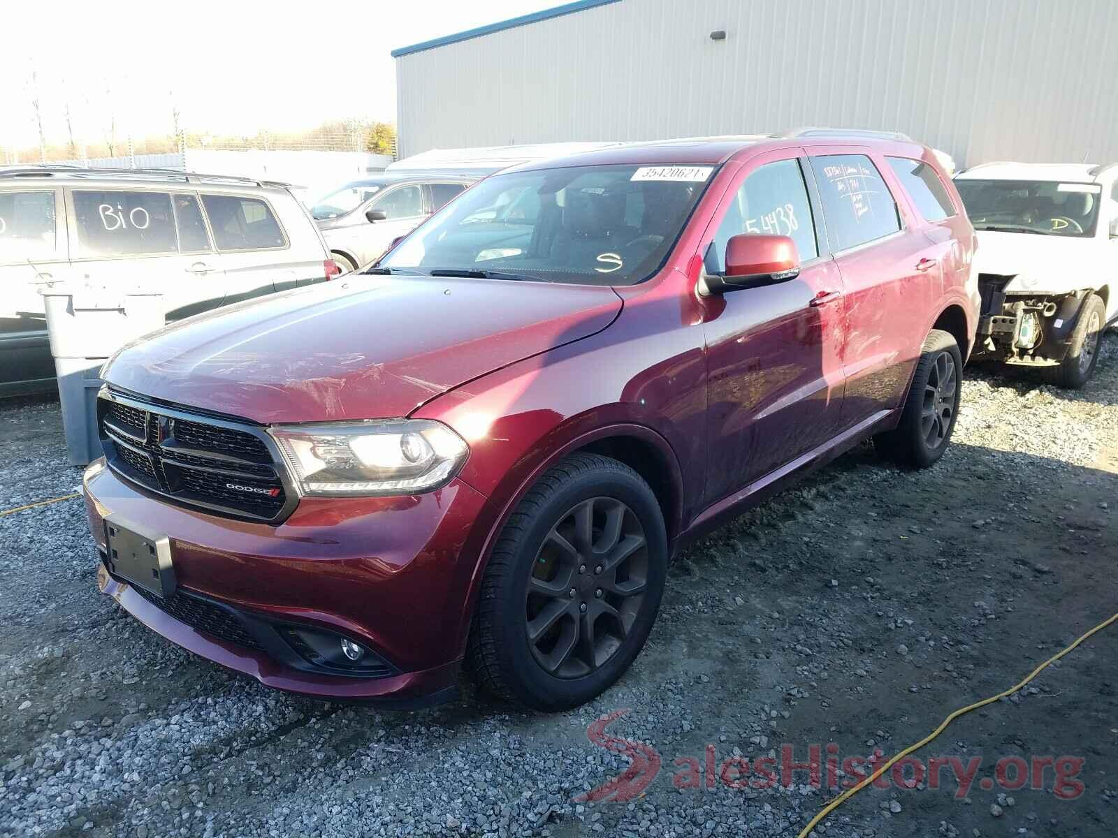 1C4RDJDG3HC697005 2017 DODGE DURANGO