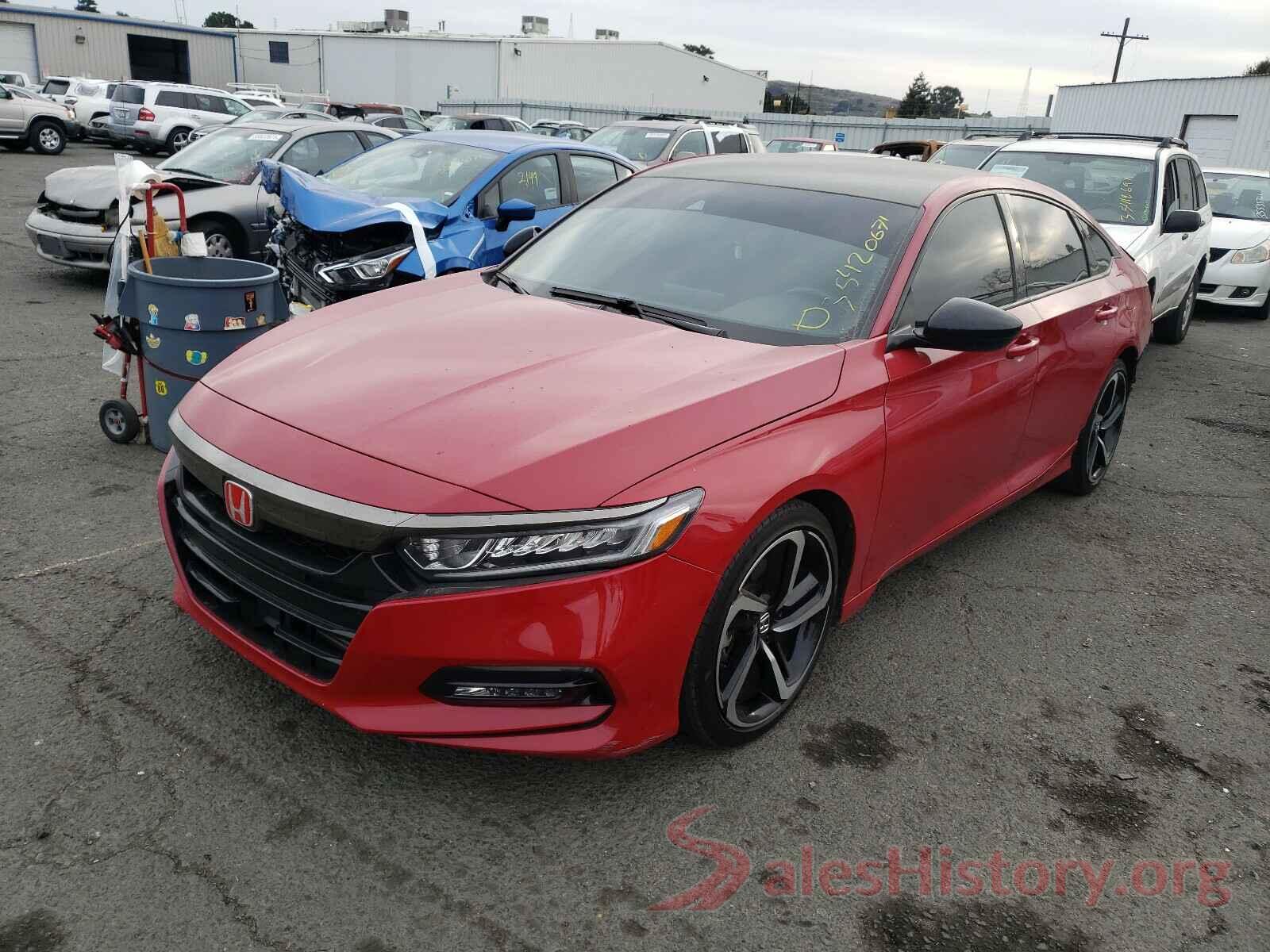 1HGCV1E30KA081068 2019 HONDA ACCORD