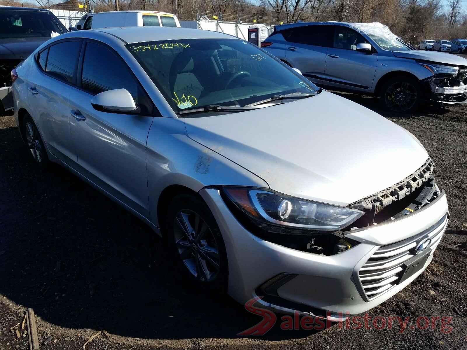 5NPD84LF6HH001539 2017 HYUNDAI ELANTRA