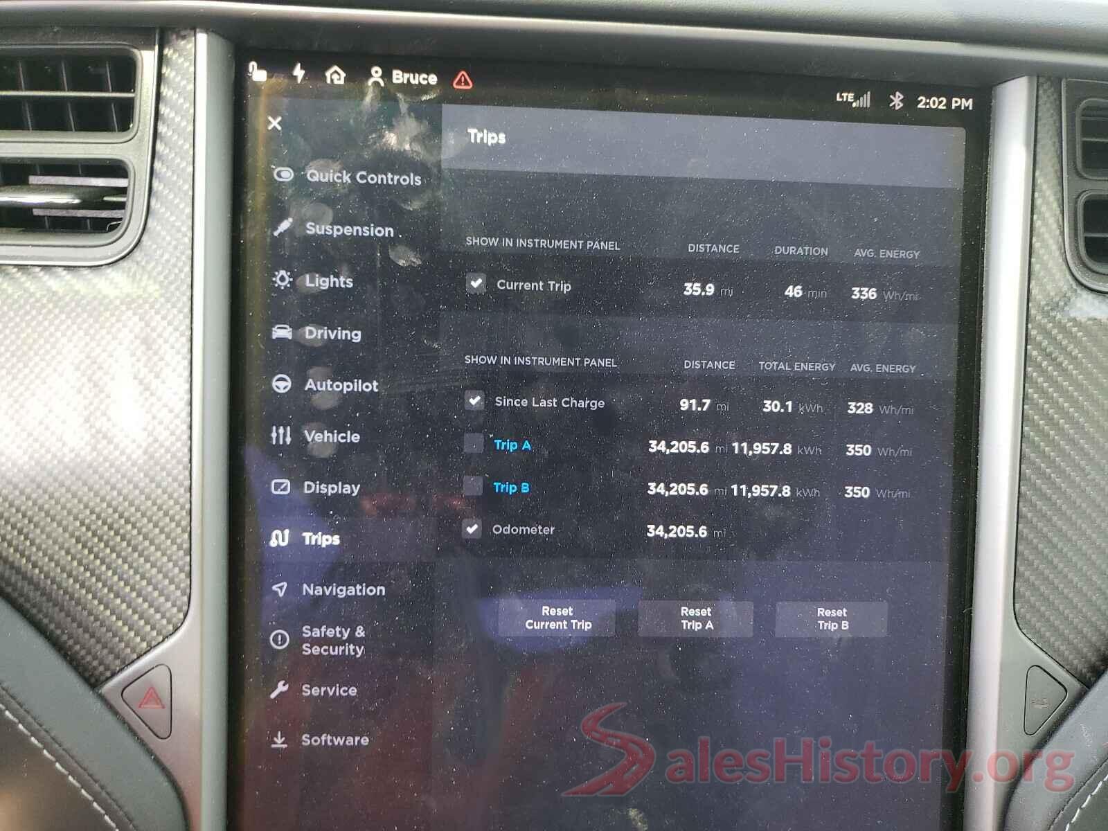 5YJXCDE48JF102920 2018 TESLA MODEL X