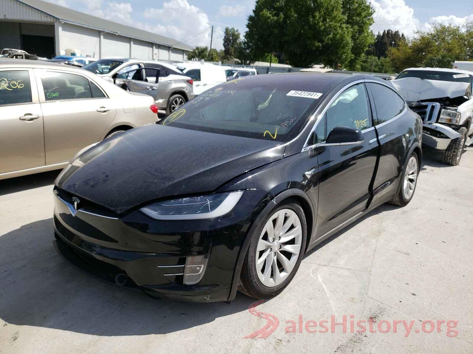 5YJXCDE48JF102920 2018 TESLA MODEL X