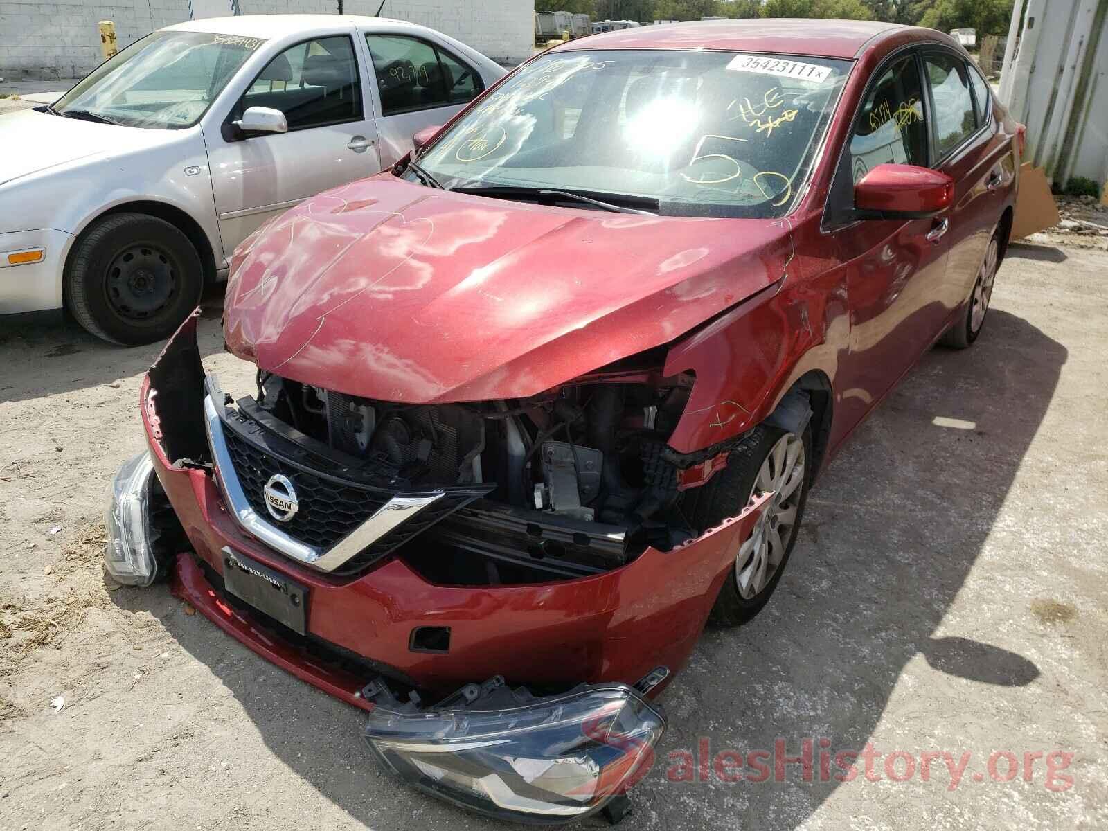 3N1AB7AP3HY411433 2017 NISSAN SENTRA