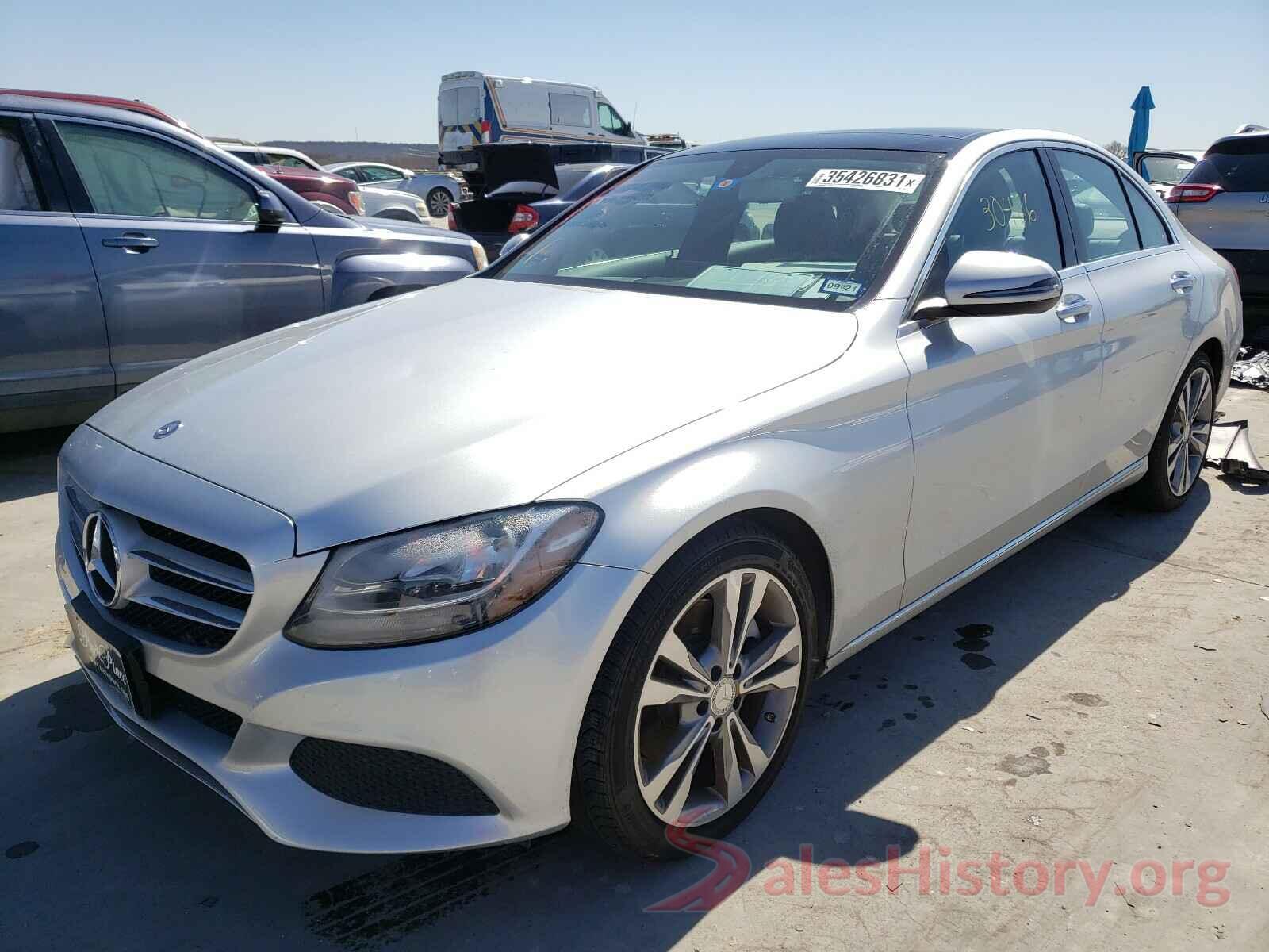 55SWF4JB2GU114267 2016 MERCEDES-BENZ C CLASS