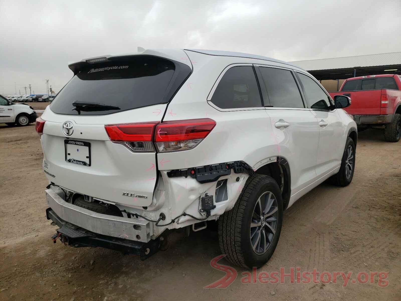 5TDJZRFH8JS526029 2018 TOYOTA HIGHLANDER