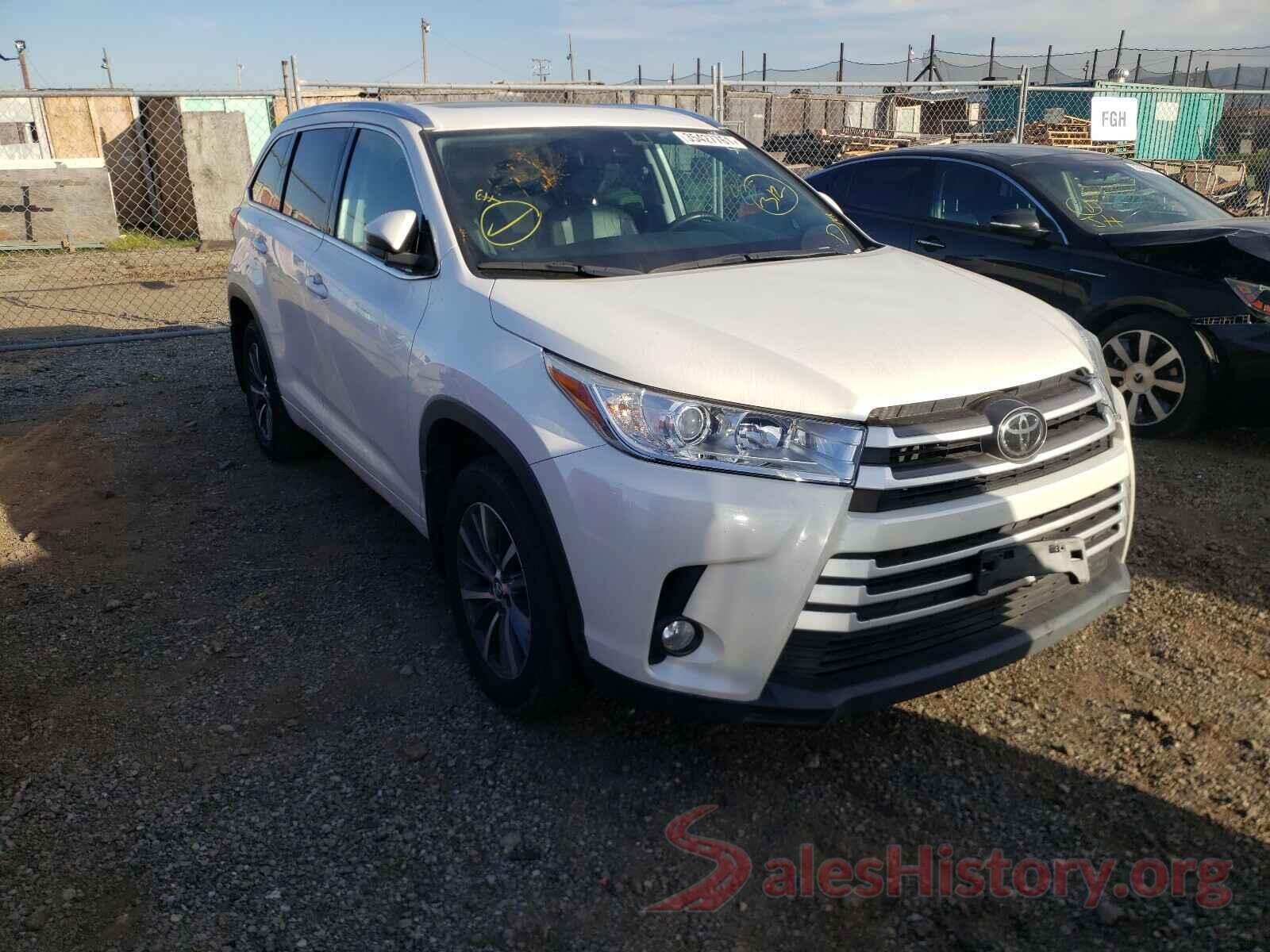 5TDJZRFH6JS536641 2018 TOYOTA HIGHLANDER