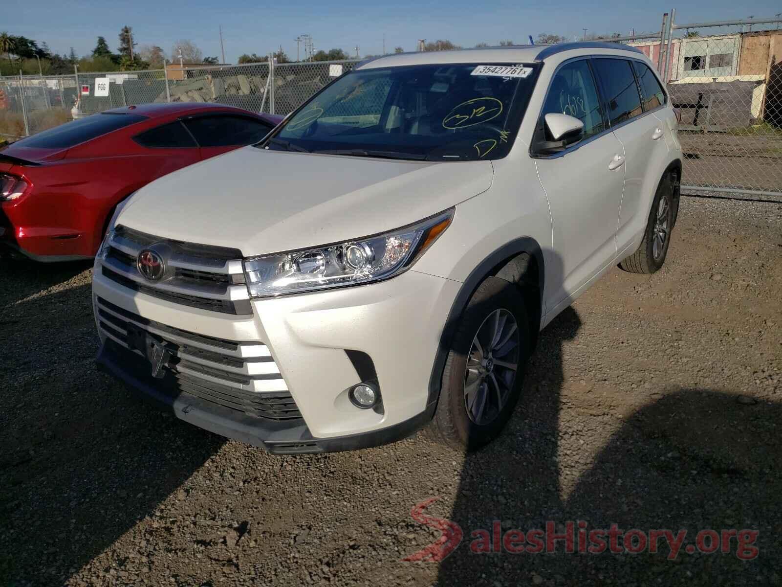 5TDJZRFH6JS536641 2018 TOYOTA HIGHLANDER