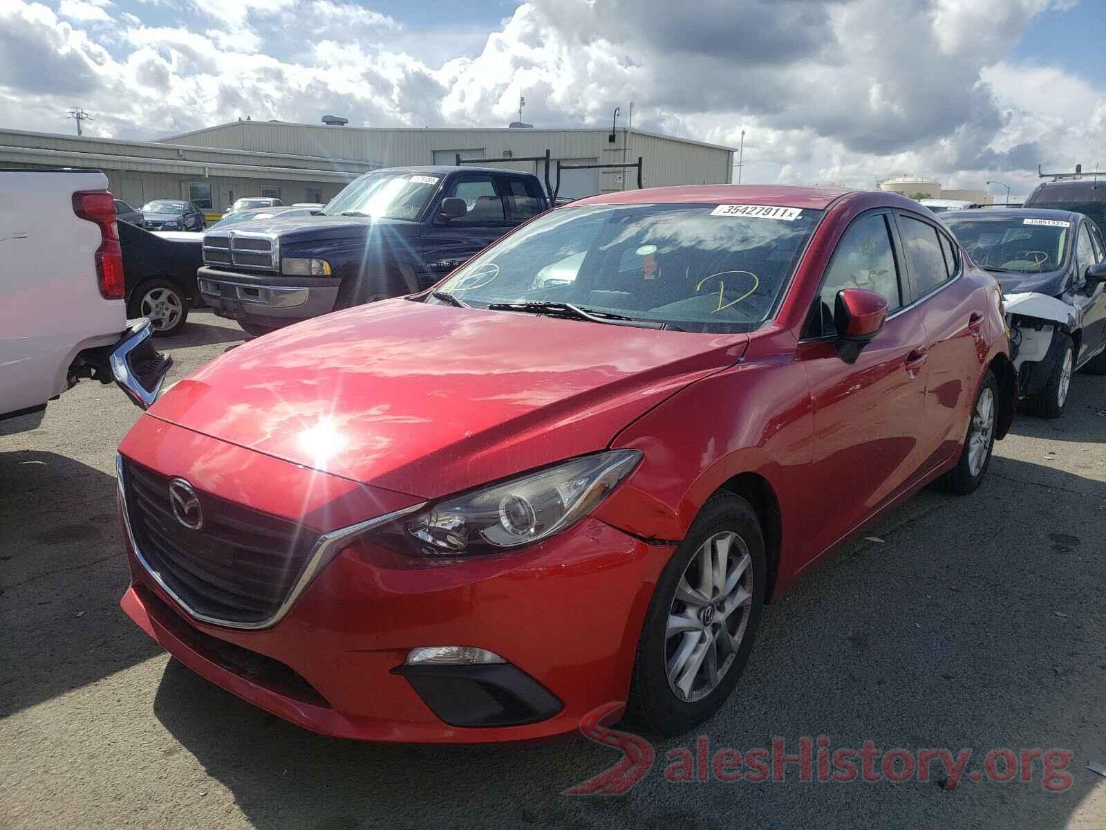 JM1BM1U79G1303180 2016 MAZDA 3