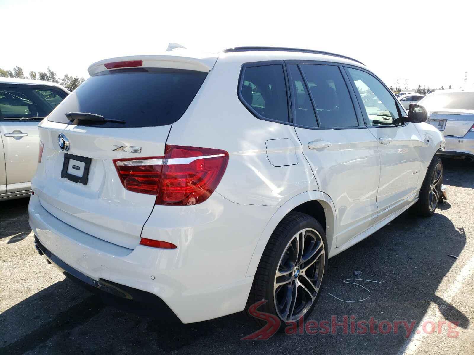 5UXWZ7C34H0X42314 2017 BMW X3