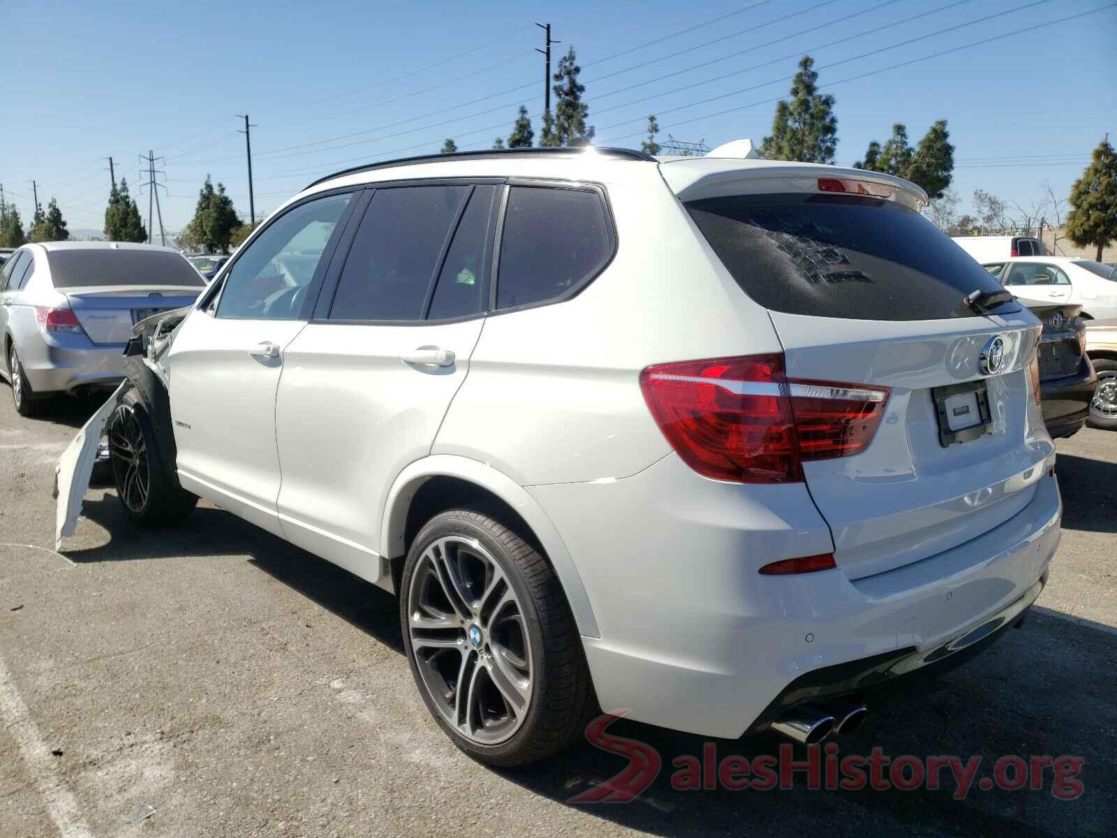 5UXWZ7C34H0X42314 2017 BMW X3