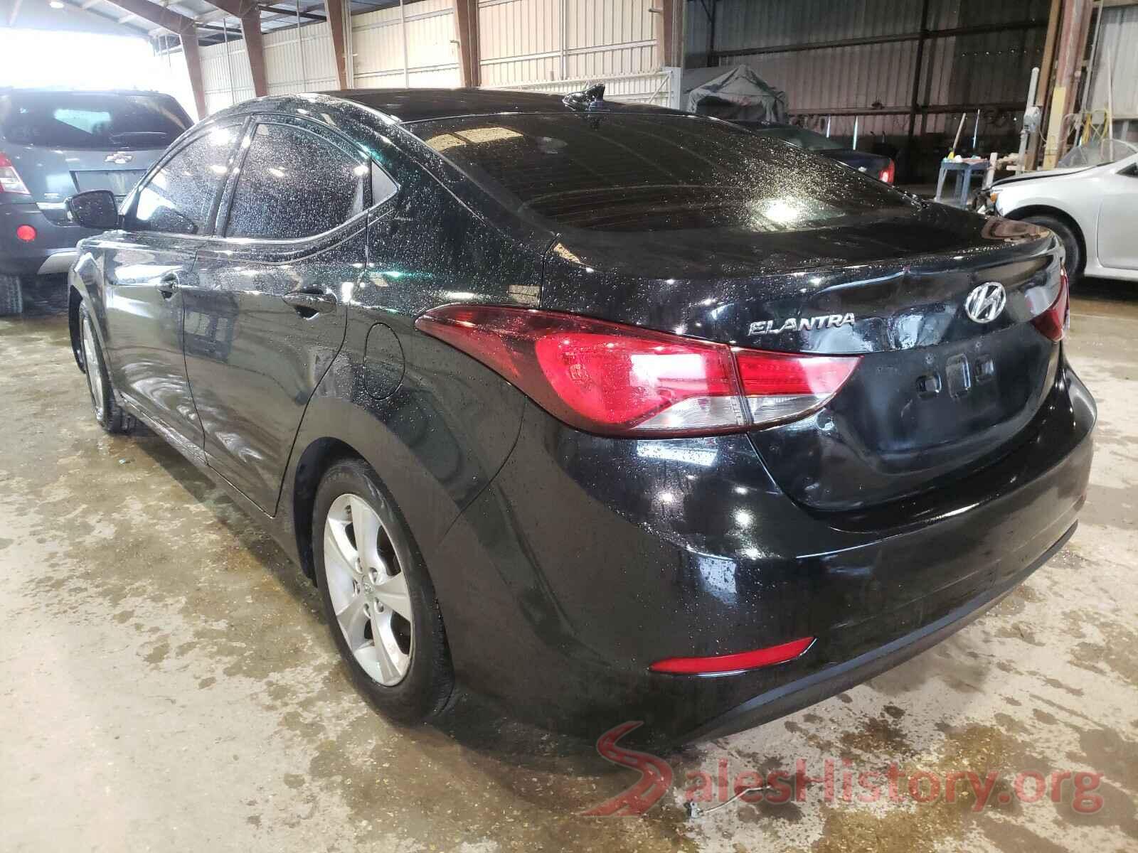 5NPDH4AE4GH671549 2016 HYUNDAI ELANTRA