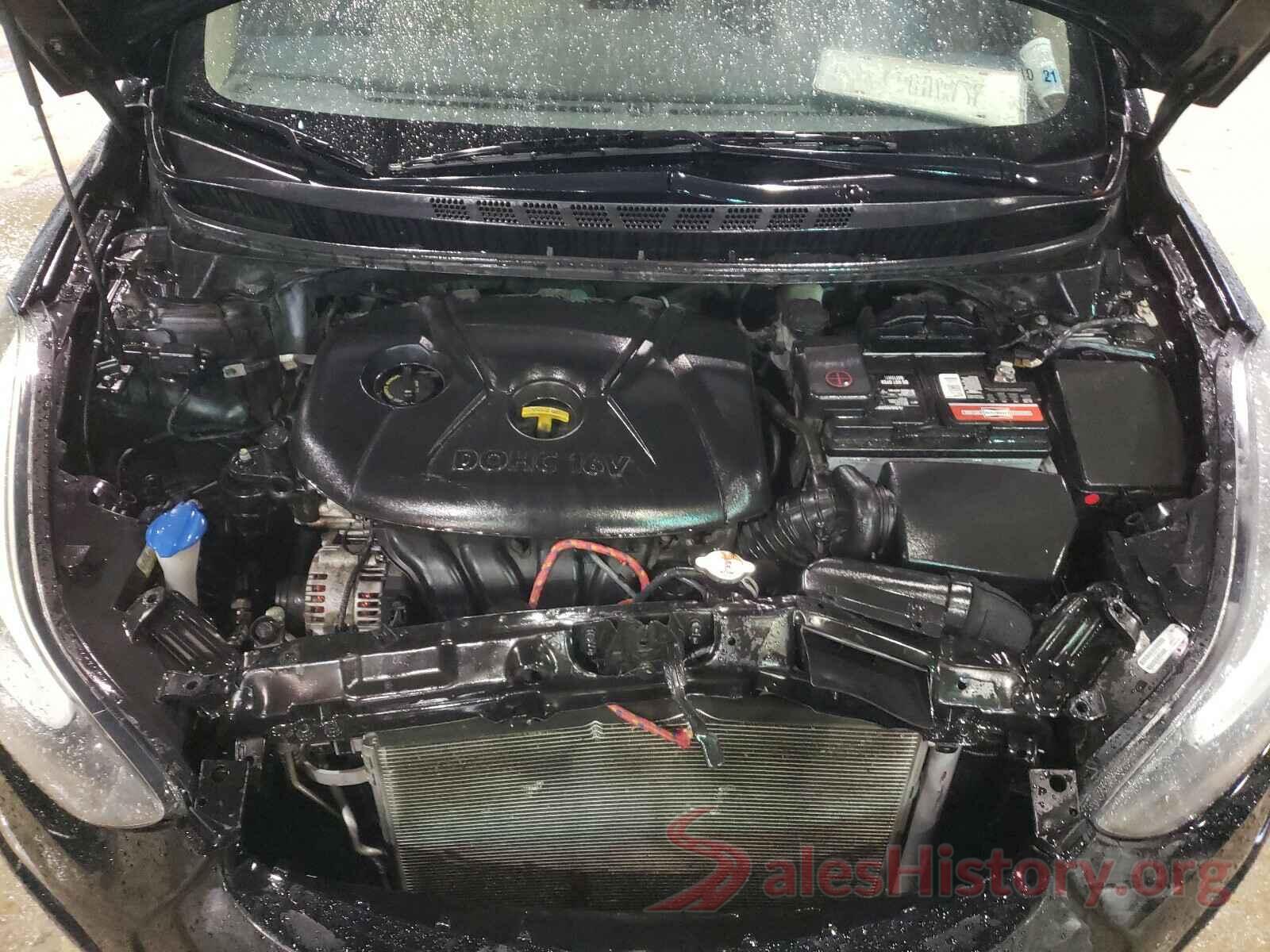 5NPDH4AE4GH671549 2016 HYUNDAI ELANTRA