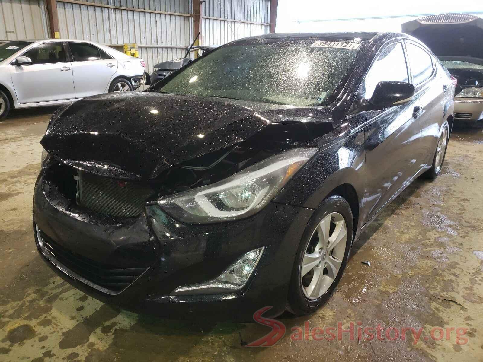 5NPDH4AE4GH671549 2016 HYUNDAI ELANTRA