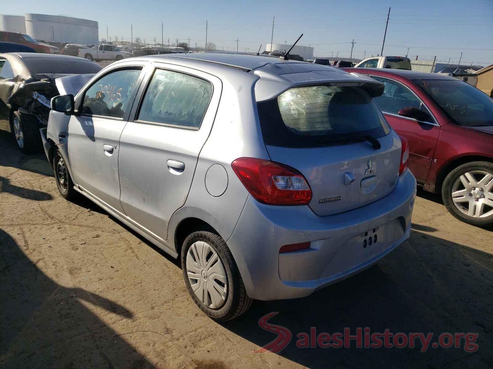 ML32A3HJXKH009283 2019 MITSUBISHI MIRAGE