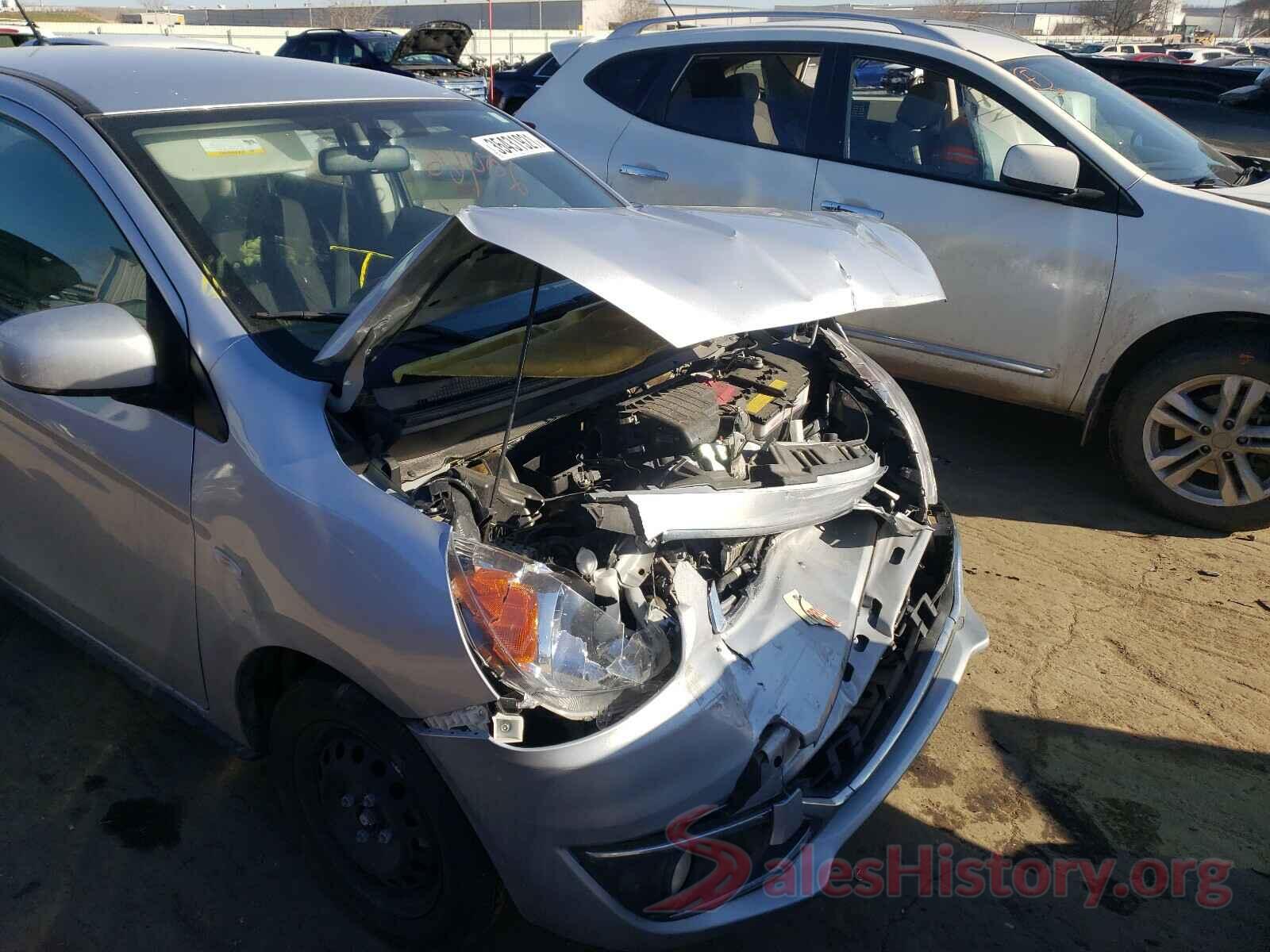 ML32A3HJXKH009283 2019 MITSUBISHI MIRAGE