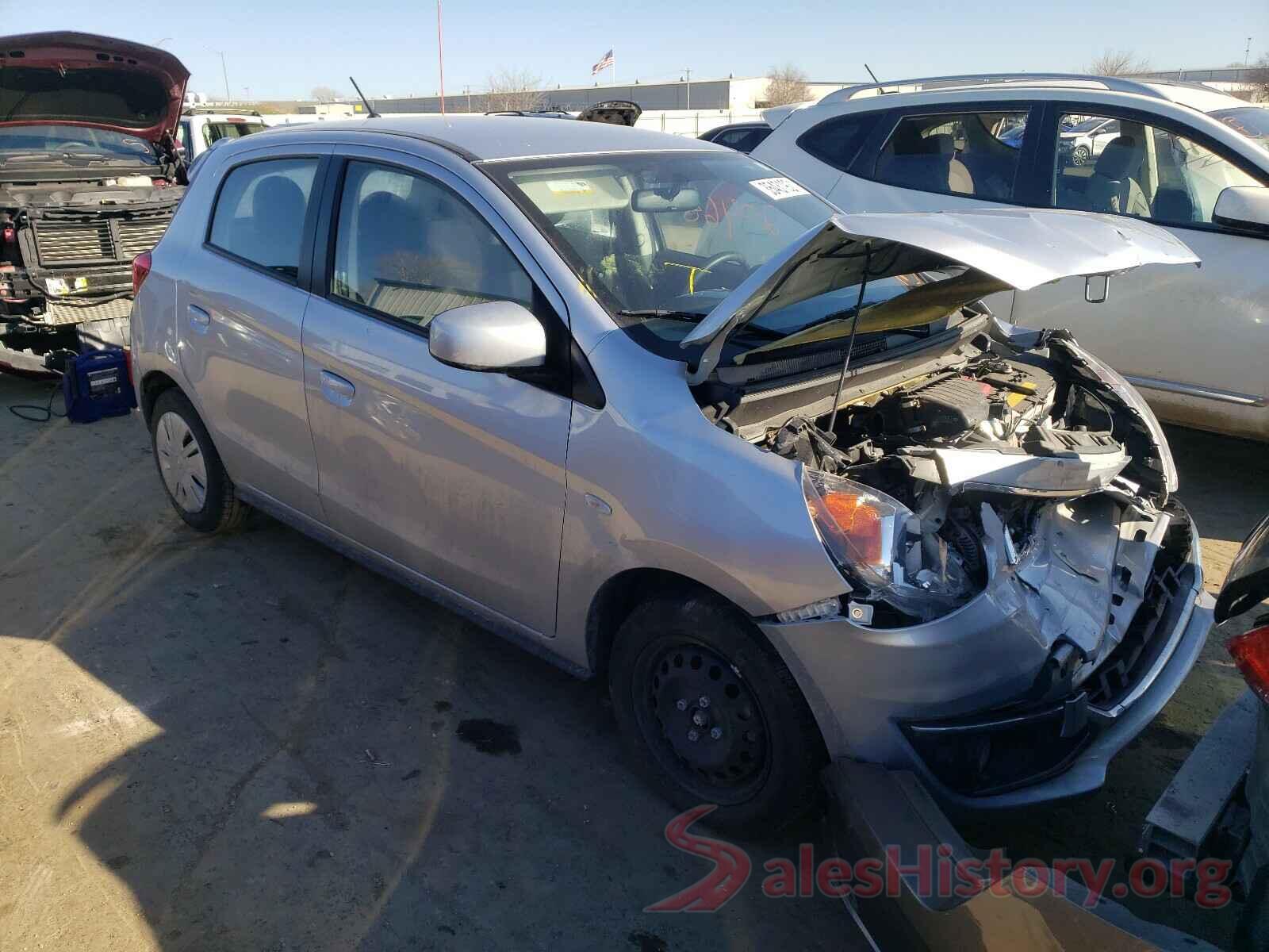 ML32A3HJXKH009283 2019 MITSUBISHI MIRAGE