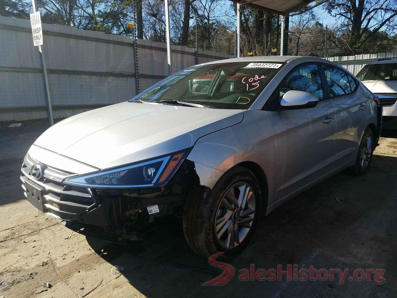 5NPD84LF4KH461676 2019 HYUNDAI ELANTRA