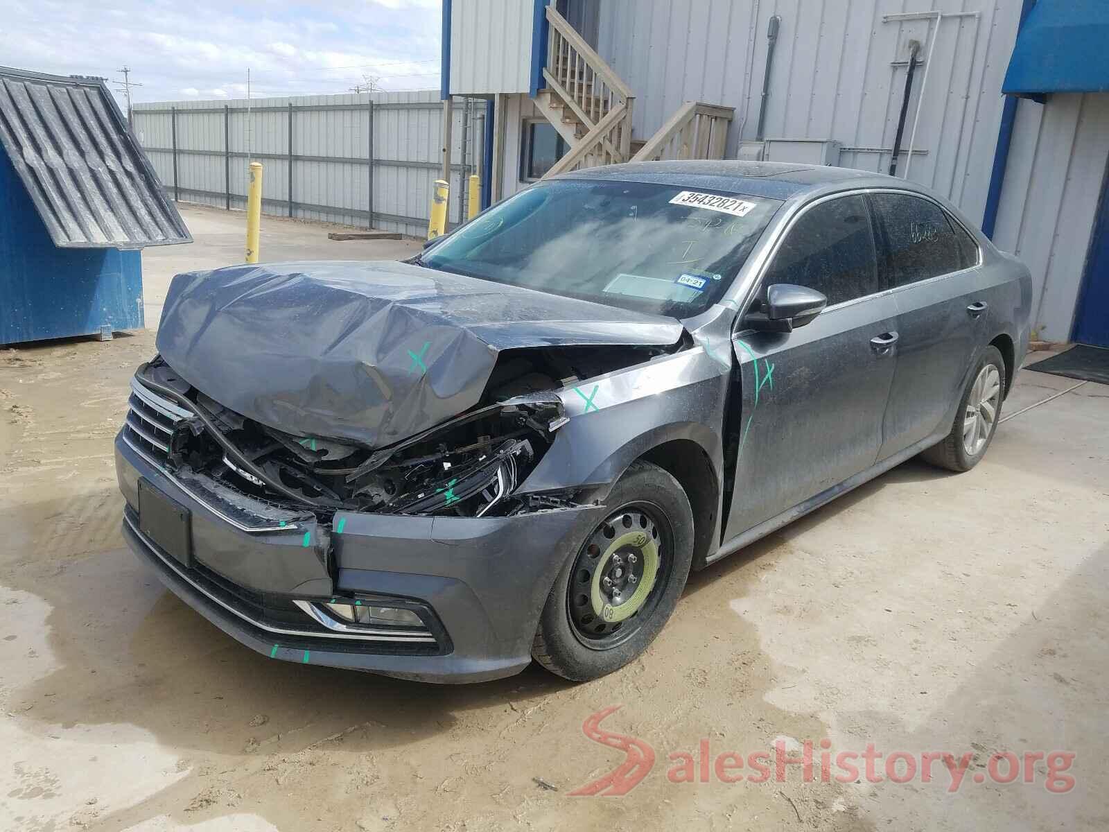 1VWBA7A35JC044807 2018 VOLKSWAGEN PASSAT