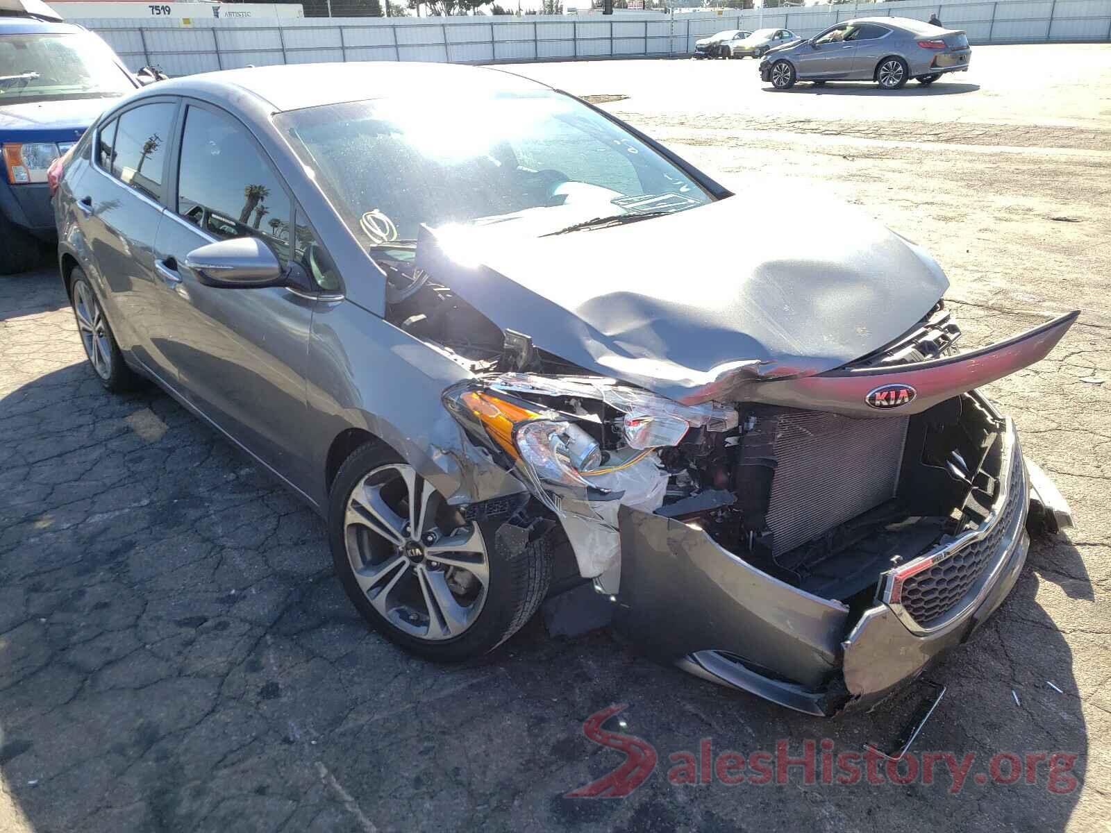 KNAFX4A84G5589940 2016 KIA FORTE