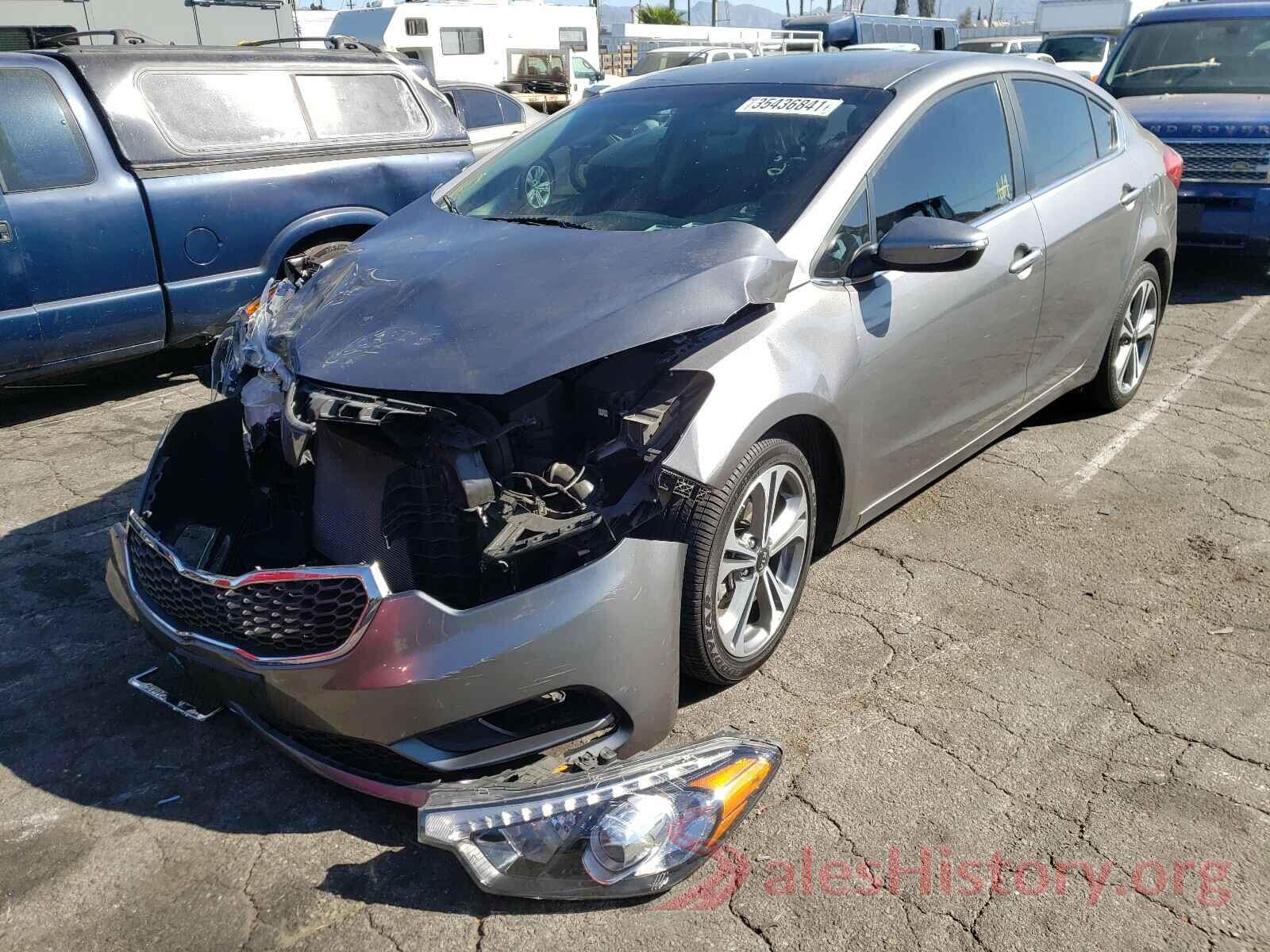 KNAFX4A84G5589940 2016 KIA FORTE