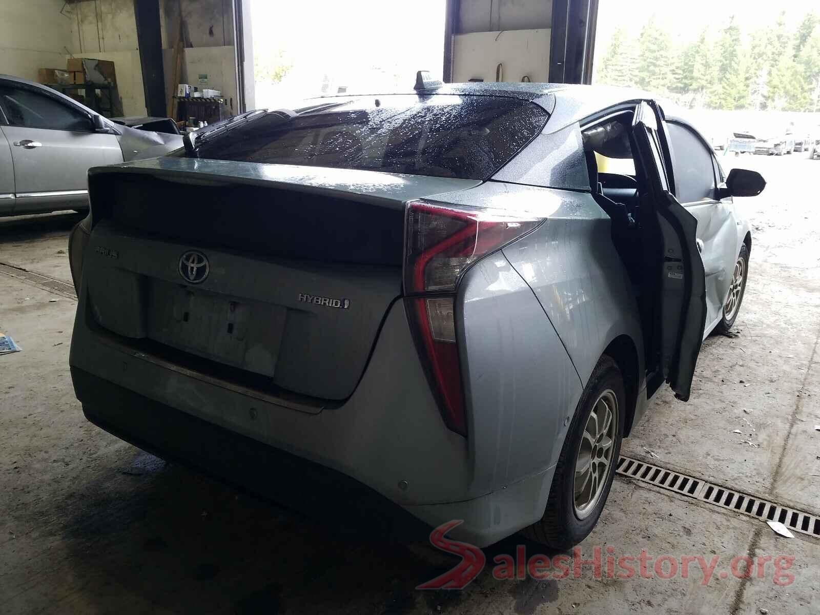 JTDKARFU5G3527268 2016 TOYOTA PRIUS