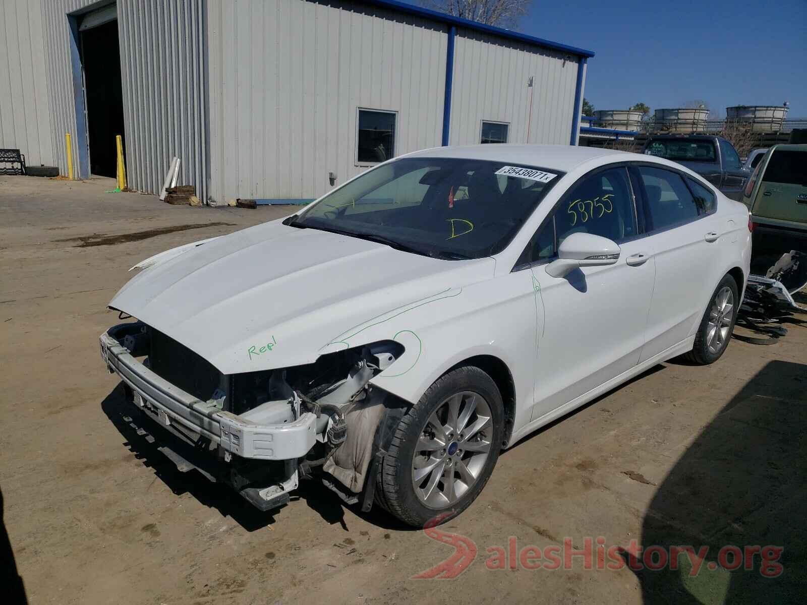 3FA6P0H74HR388102 2017 FORD FUSION