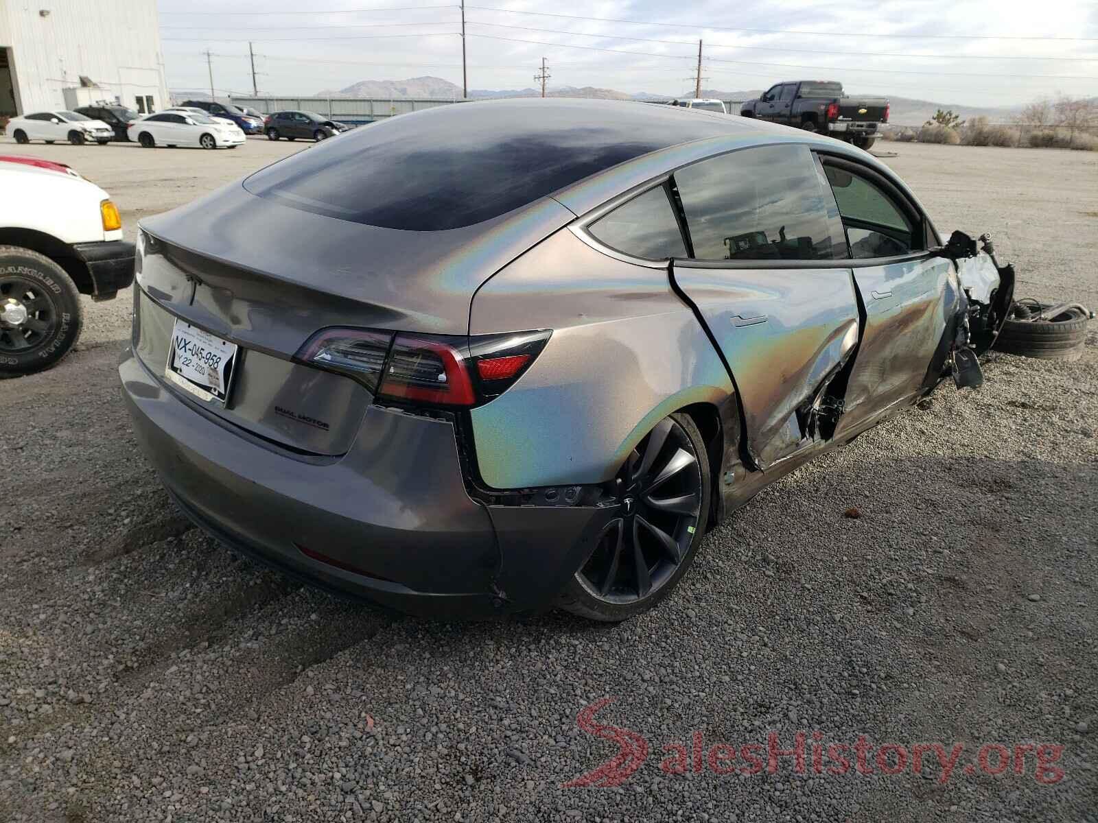 5YJ3E1EC5LF714591 2020 TESLA MODEL 3