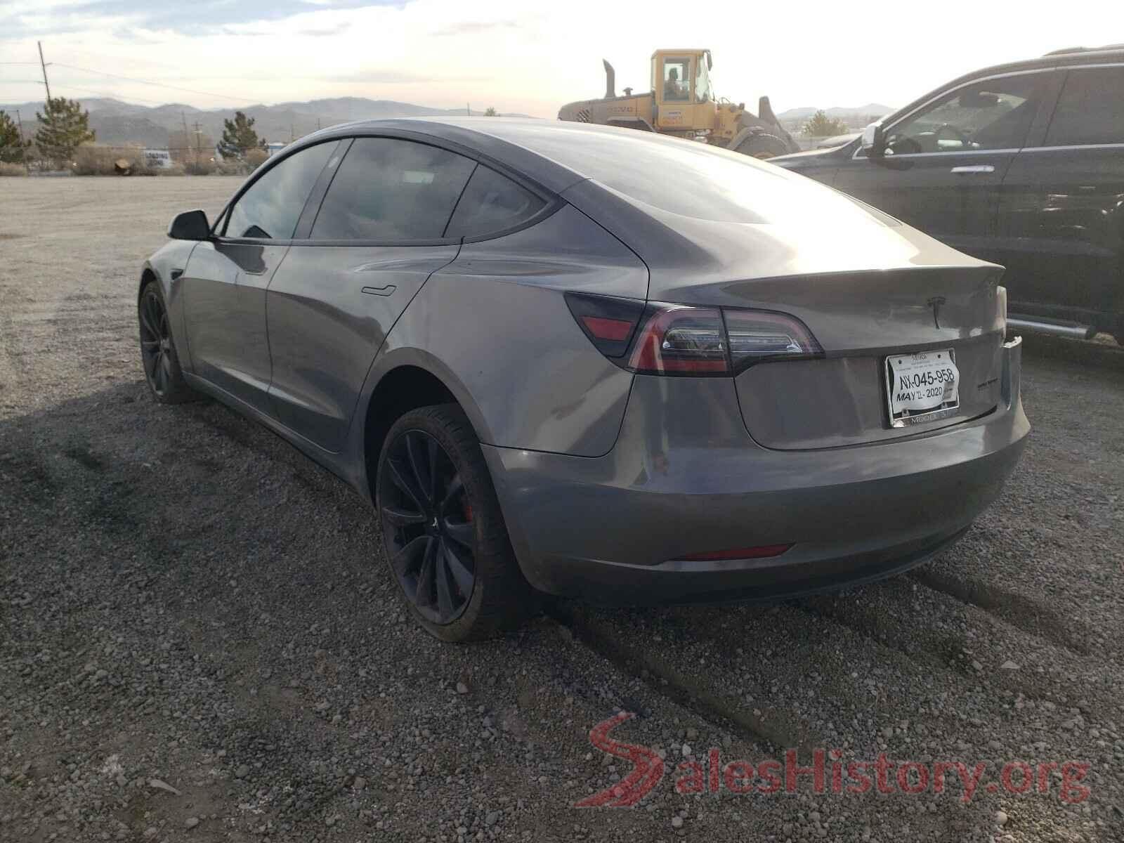 5YJ3E1EC5LF714591 2020 TESLA MODEL 3