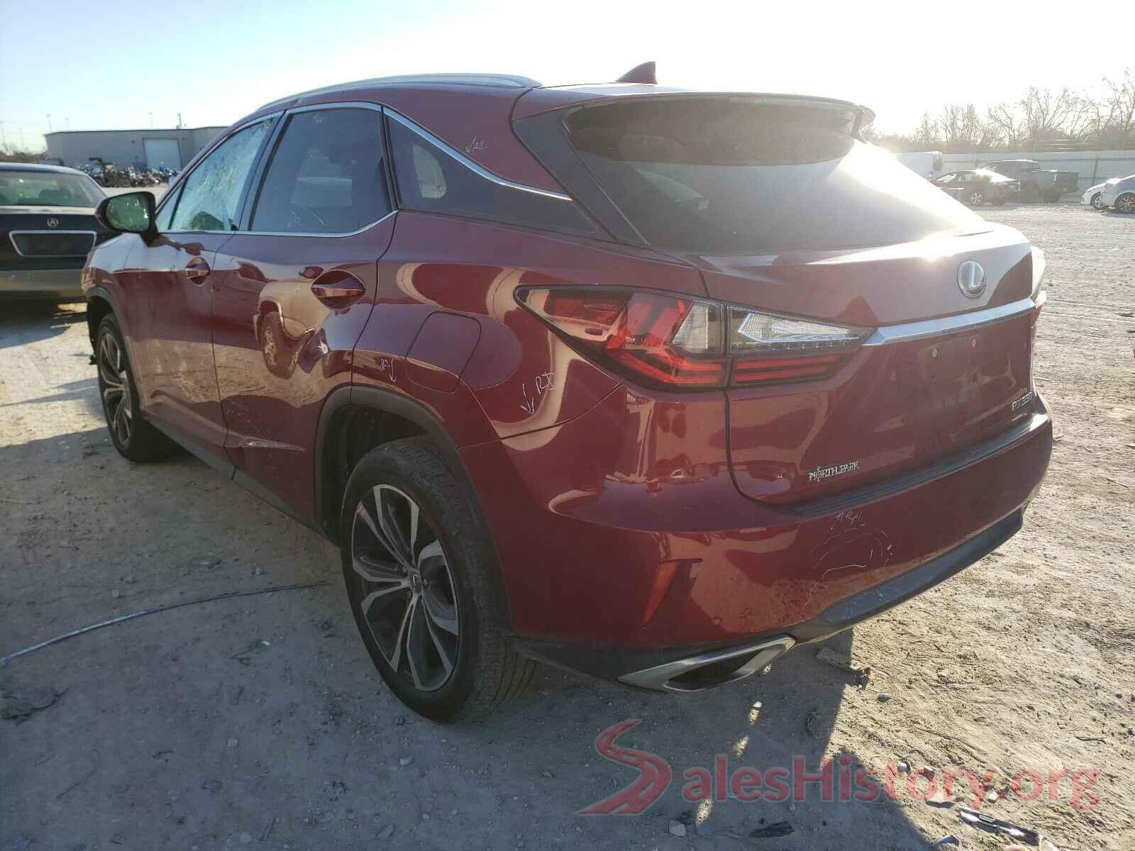 2T2ZZMCA7HC049850 2017 LEXUS RX350