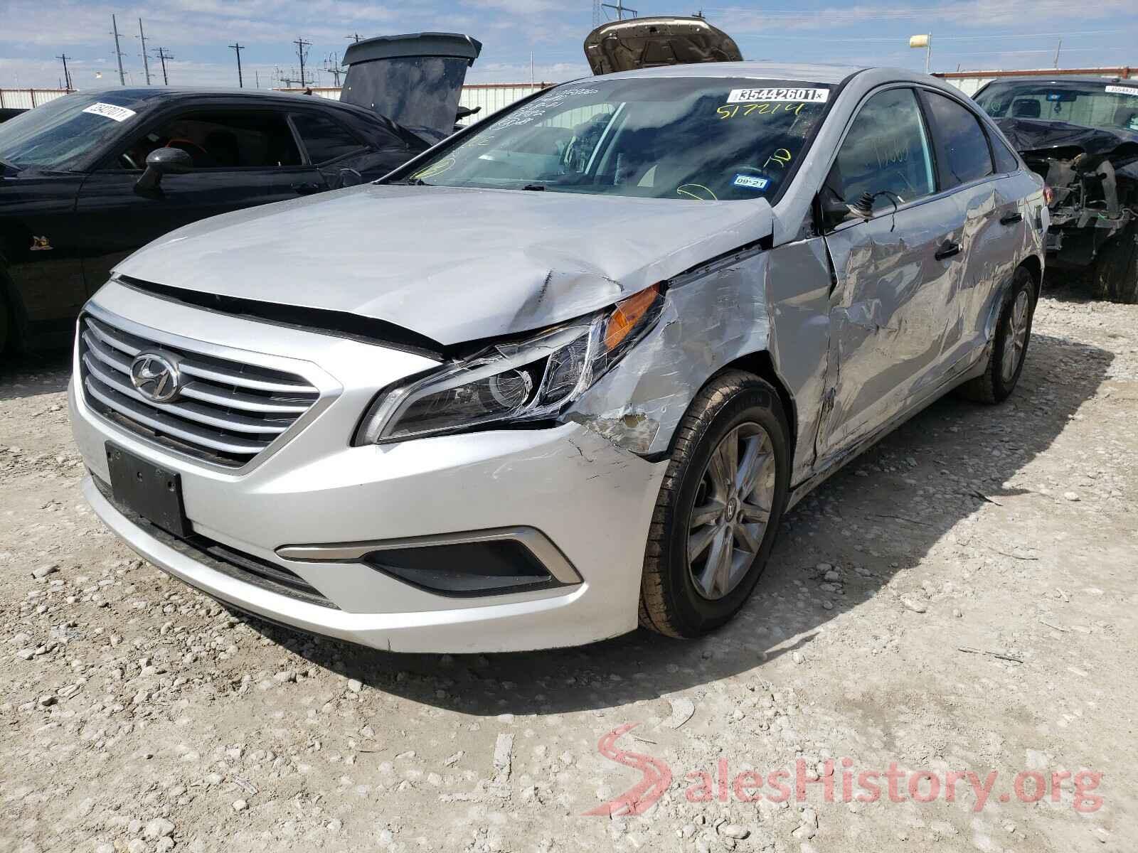 5NPE24AF4HH517214 2017 HYUNDAI SONATA