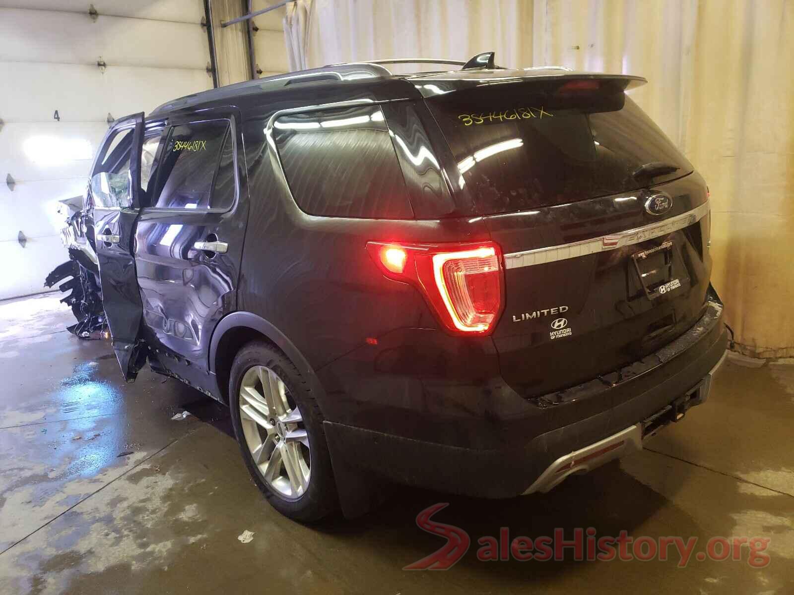 1FM5K8F88HGD41625 2017 FORD EXPLORER