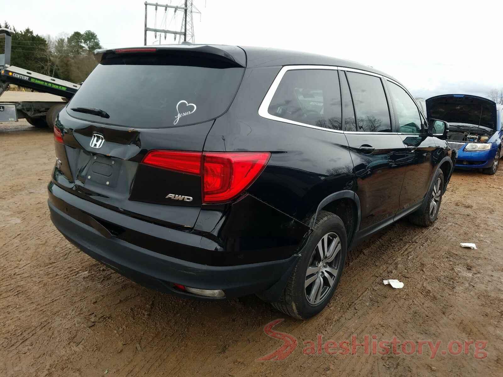 5FNYF6H54GB012975 2016 HONDA PILOT