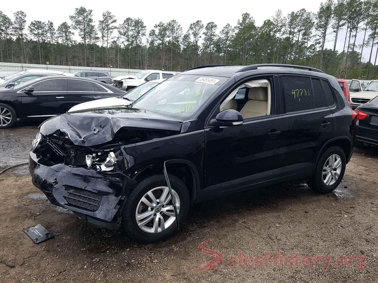 WVGAV7AX7HK027315 2017 VOLKSWAGEN TIGUAN