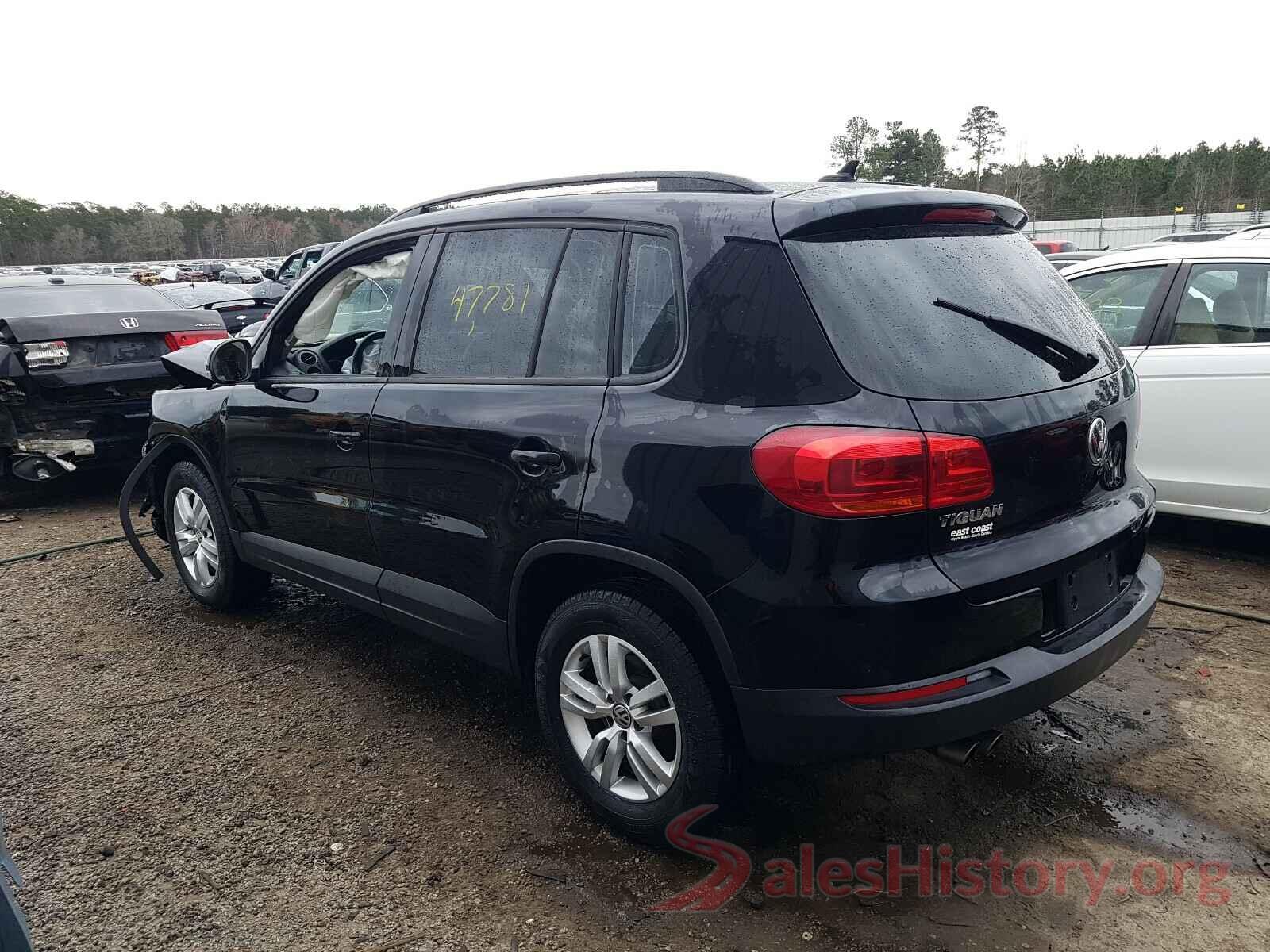 WVGAV7AX7HK027315 2017 VOLKSWAGEN TIGUAN