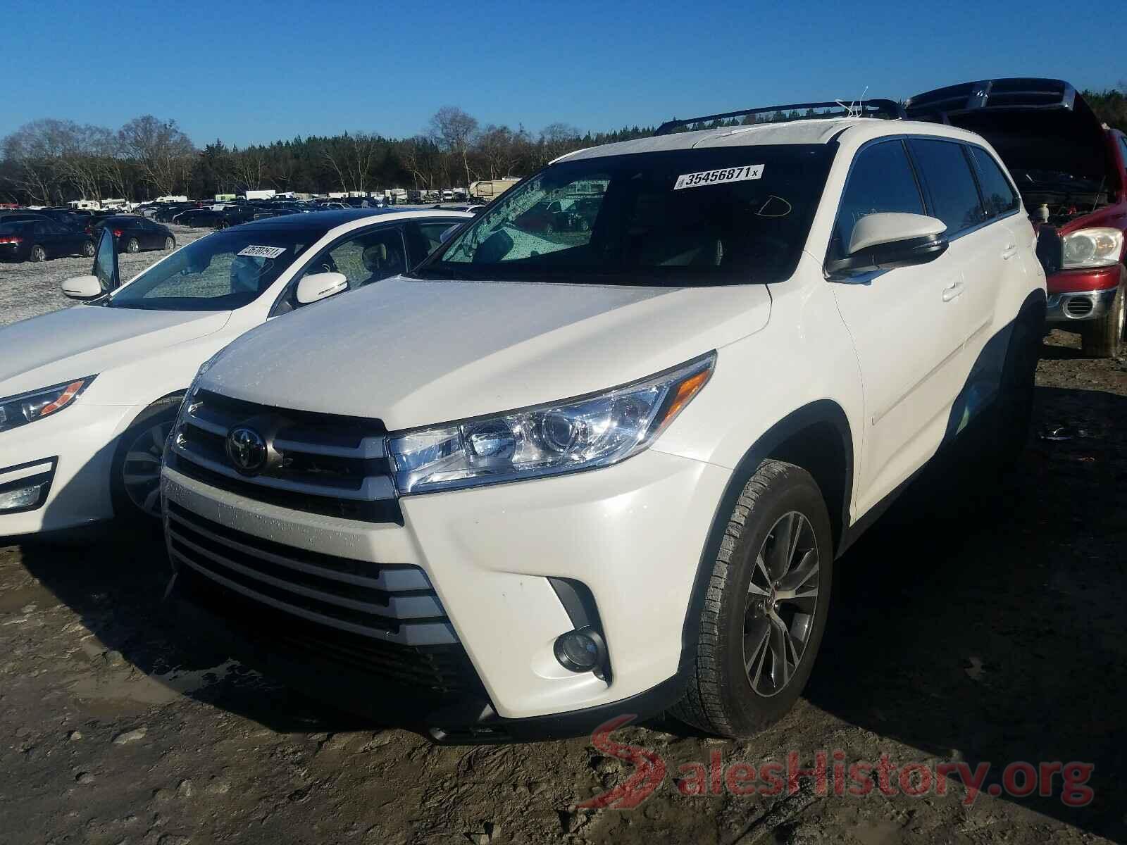 5TDZZRFH6KS335195 2019 TOYOTA HIGHLANDER