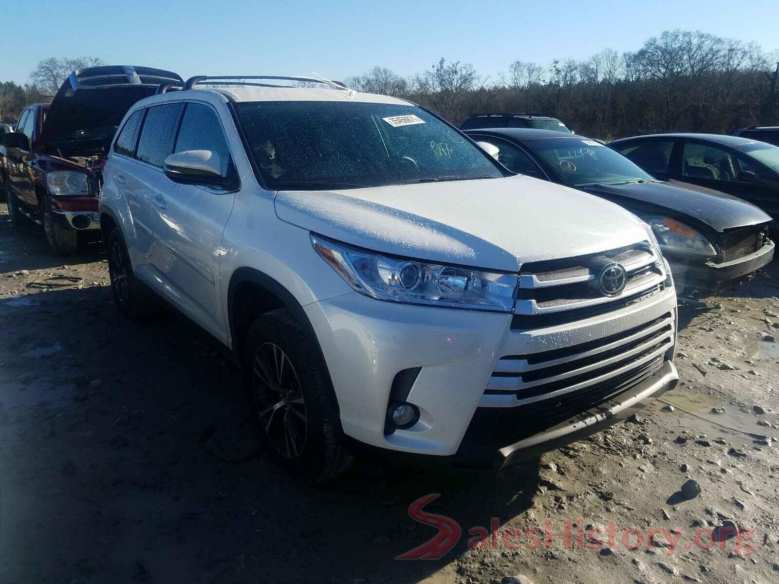 5TDZZRFH6KS335195 2019 TOYOTA HIGHLANDER