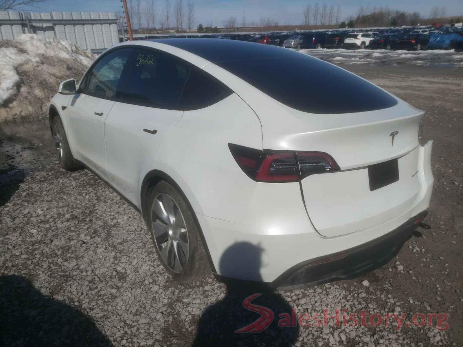 5YJYGDEE9LF031392 2020 TESLA MODEL Y